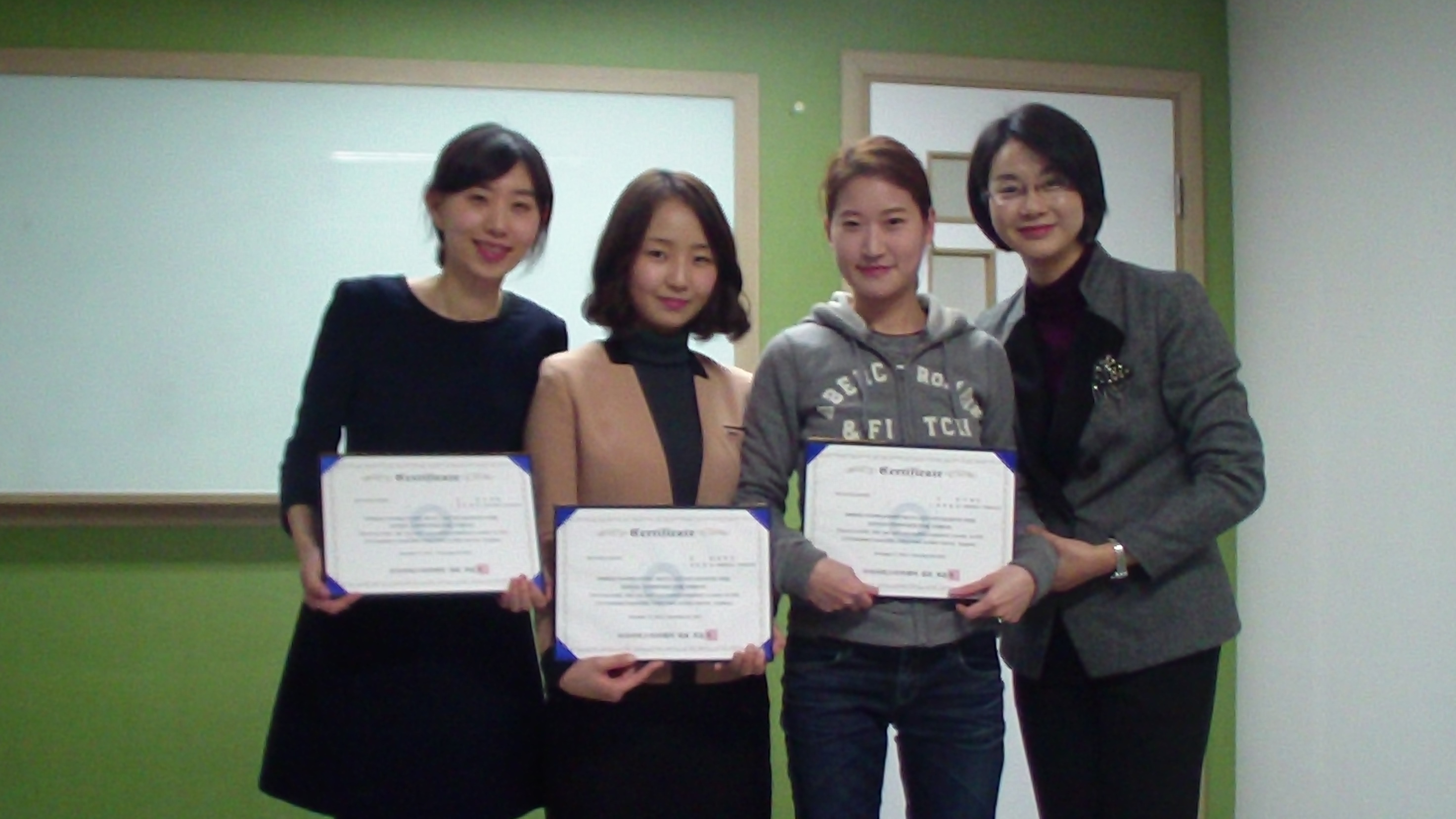12월 CS단기4일 수료를 축하드립니다♥